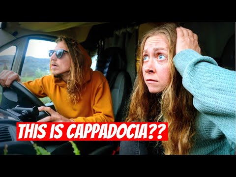 We drove 1000km for this!?? | CAPPADOCIA in WINTER |  Vanlife in Turkiye