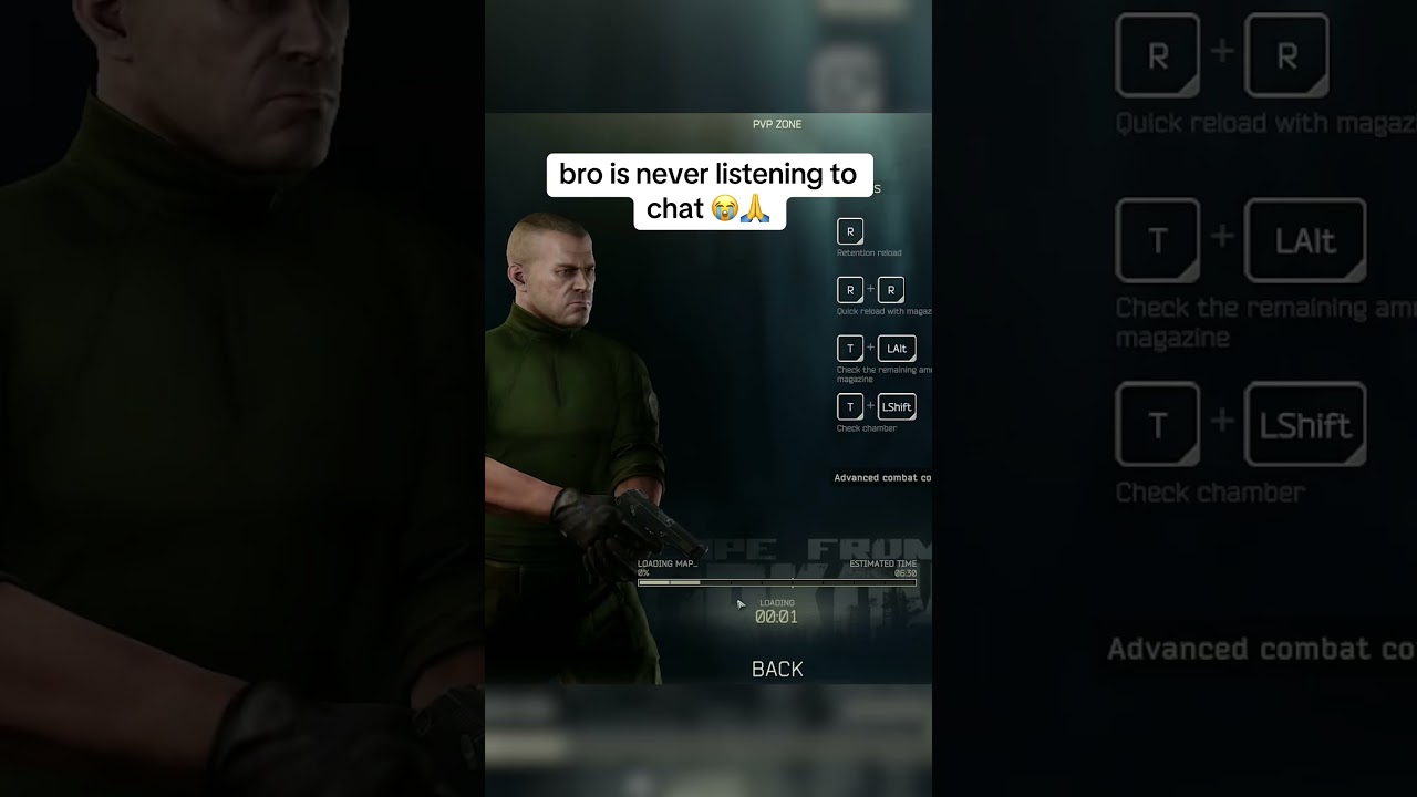 Bro is NEVER Listening to CHAT 😭🙏 #shorts #coconutb #tarkov