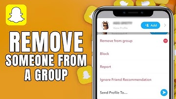 How To Remove Someone From a Group Chat on Snapchat (2023)