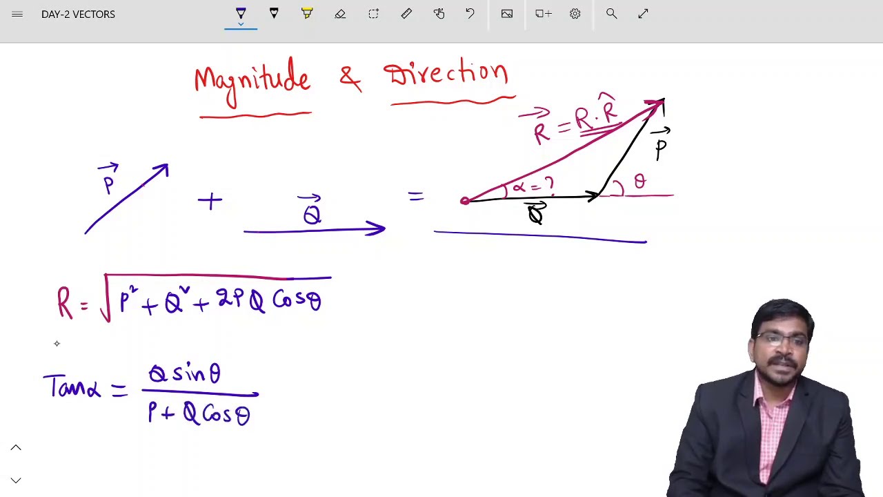 VECTORS NEET JEE MAINS CRASH COURSE KRISHNA SIR PHYSICS PACEMAKER - YouTube