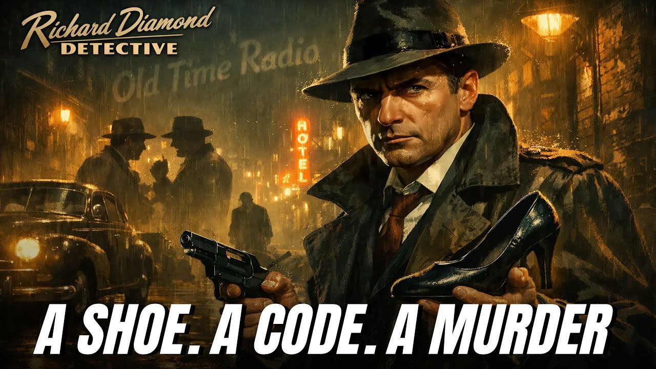Richard Diamond Detective: The Shoe That Led to Murder & Blackmail | Old Time Radio