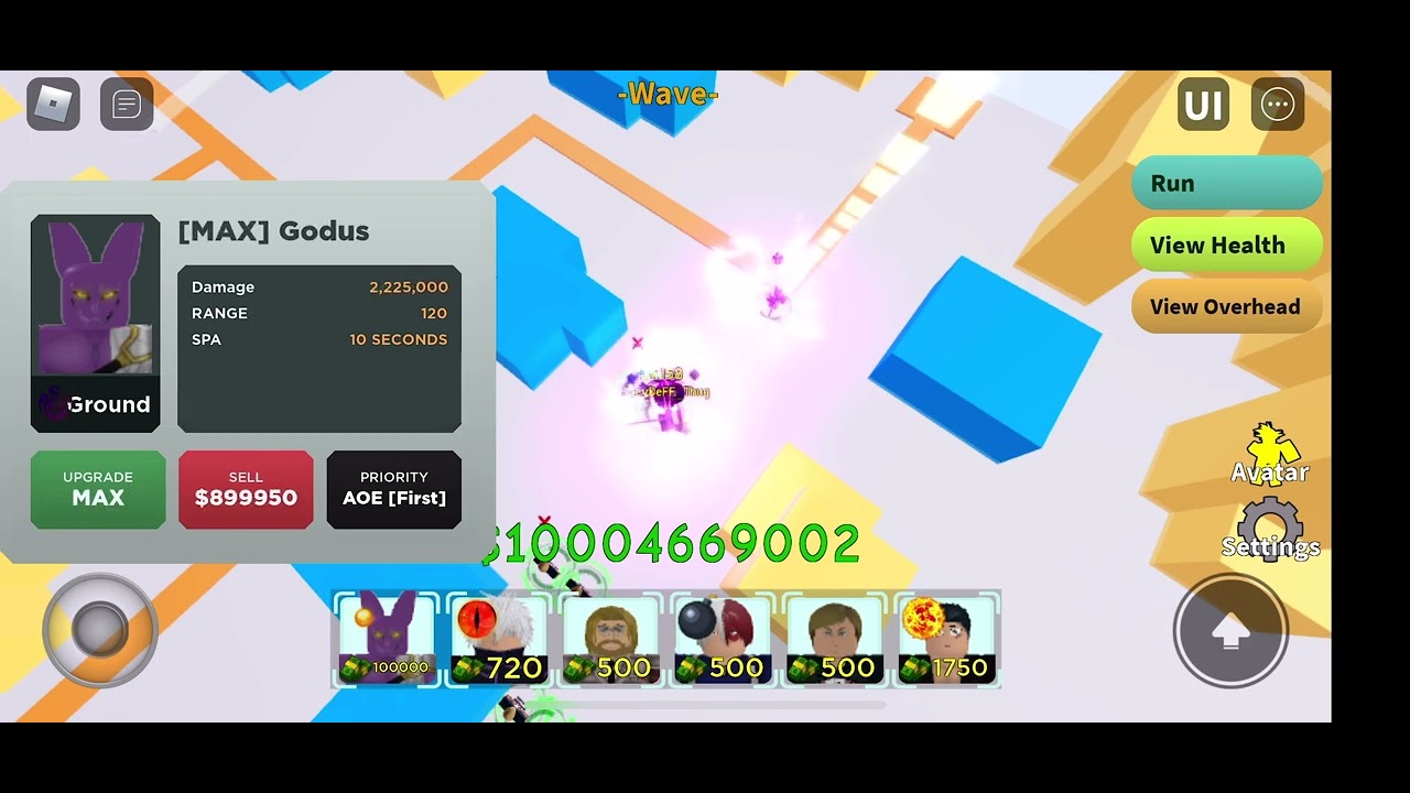 Astd showcase beerus 6 star