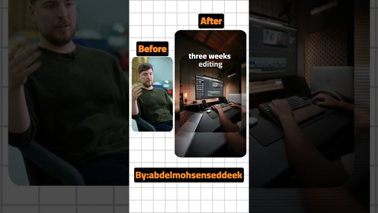 Professional Before & After Video|Like&Subscribe now #editing #contentcreator  #podcast
