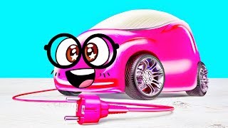 El AUTO del FUTURO que corre en agua SALADA con Super Slime Sam