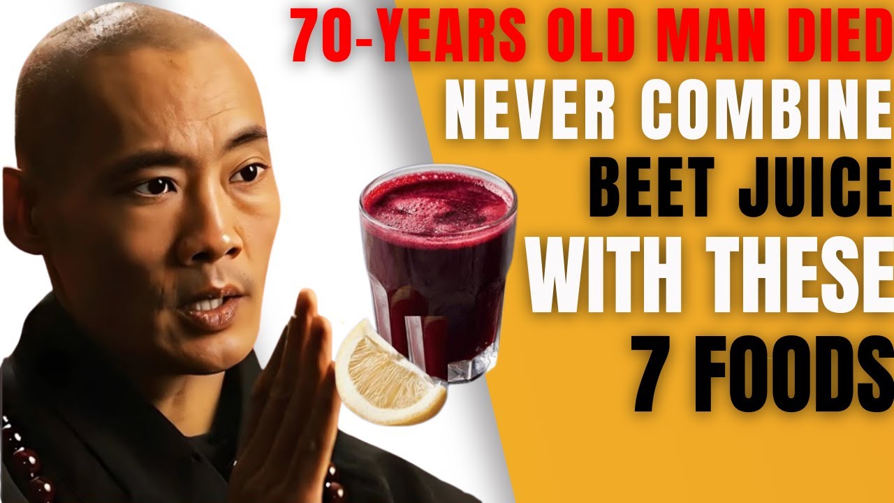 Over 50?NEVER Drink Beet Juice With THESE 7 Foods- it Can Cause Serious Health Problems |shi heng yi