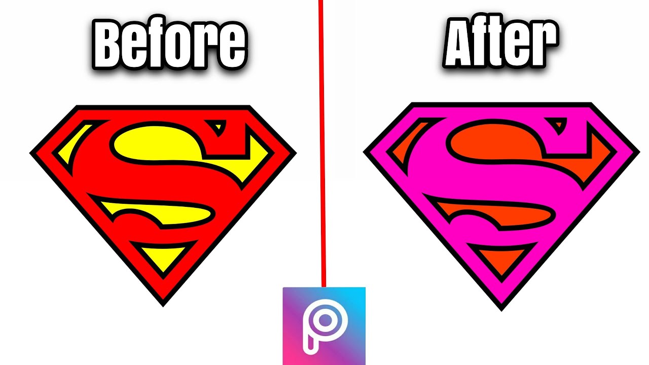 CARA EDIT MENGUBAH WARNA LOGO DENGAN WARNA YANG LAINNYA YouTube