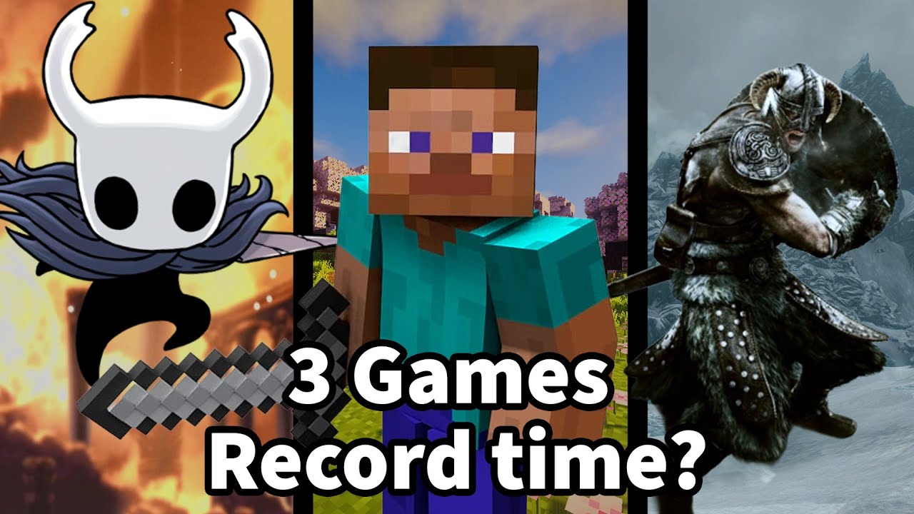 Racing Against 3 World Records at Once Can I Beat Them All in One Run ...