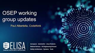 Open Source Engineering Process Working Group - Jan 2024 Profile