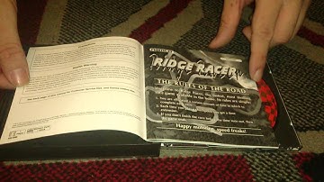 Nostalgamer Unboxes Ridge Racer On Sony Playstation 1 UK PAL System Version