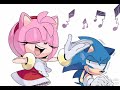 AMY AND SONIC SINGER MUSIC IS {BELIEVER}🎶🎶🎶🎶🎶🎶🎶🎶🎶