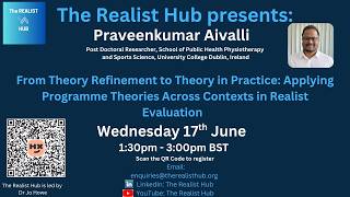 From Theory Refinement to Theory in Practice with Praveenkumar Aivalli