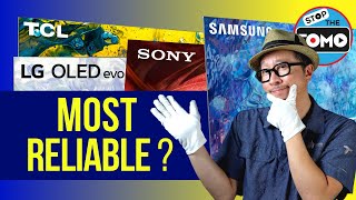 Most Reliable TVs Ranked: OLED vs QLED, Samsung vs LG TCL Sony Hisense