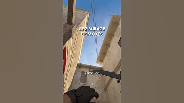 CS2 Mirage B Smokes