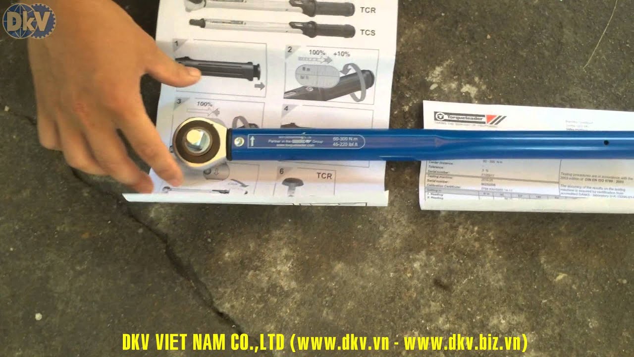 CỜ LÊ LỰC 300 N.m | TORQUE WRENCH 300 N.m | TCR 300 | TORQUELEADER
