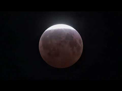 Timelapse: Partial Lunar Eclipse - August 27, 2026