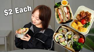 A Week of $2 Japanese Bento 🍱 High Protein & Easy Meal Prep!｜Life in Japan🇯🇵