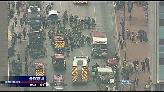 Fire at Thanksgiving Tower in Dallas kills three workers Parking Garage Catches Fire In Downtown Dallas