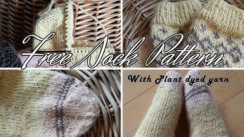 Free sock pattern