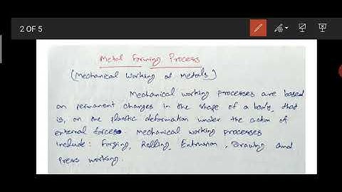 ME302 Introduction Metal Forming Processess by Arvind Kumar