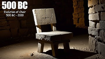 Evolution of Chairs (500 BC – 2100) 🪑 From Stone Thrones to Smart Seats