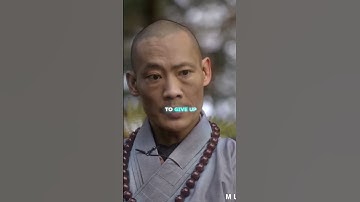 The biggest mistake a person can do.. Shaolin Monk Motivational n