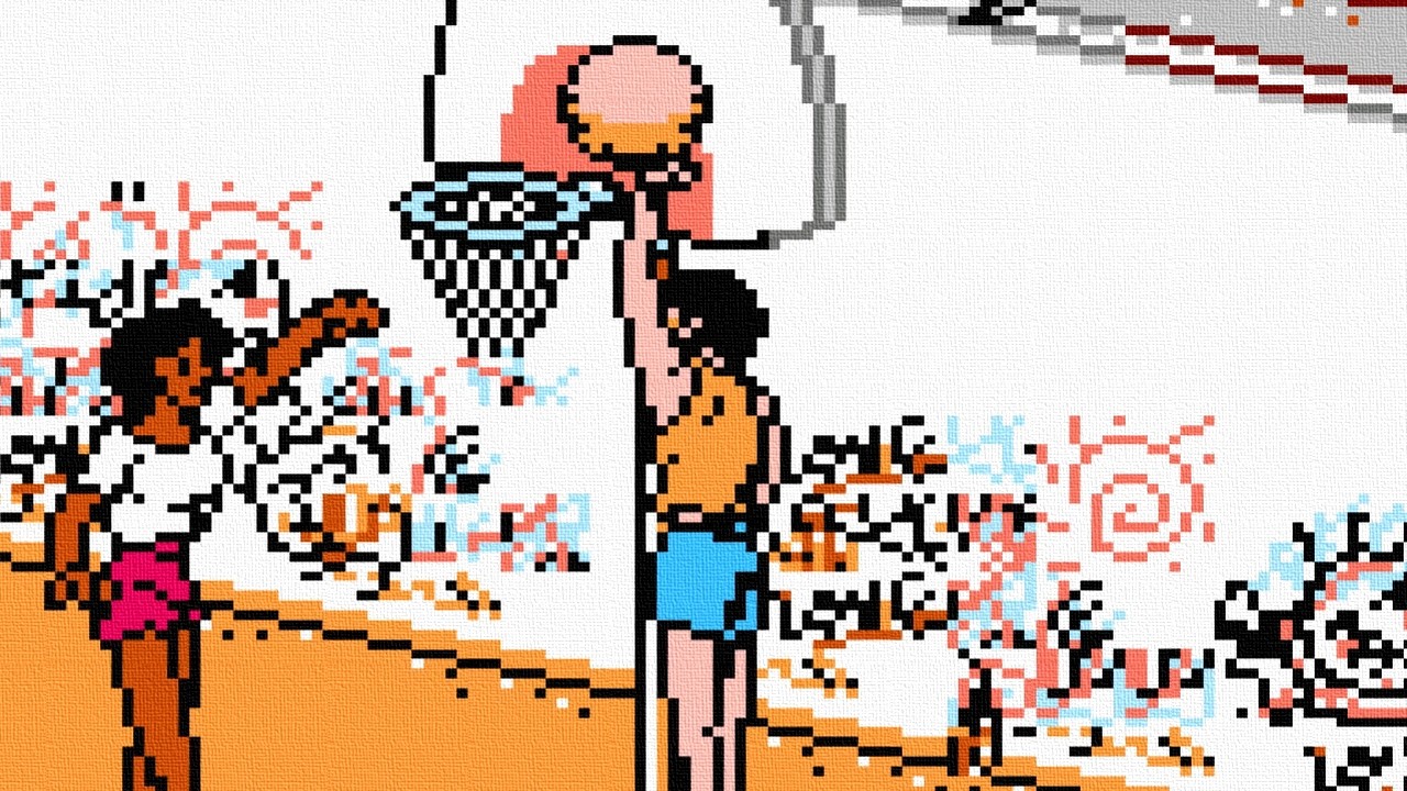 NES Hoops By Jaleco