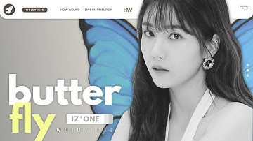 How Would IZ*ONE sing Butterfly (LOONA) | Line Distribution