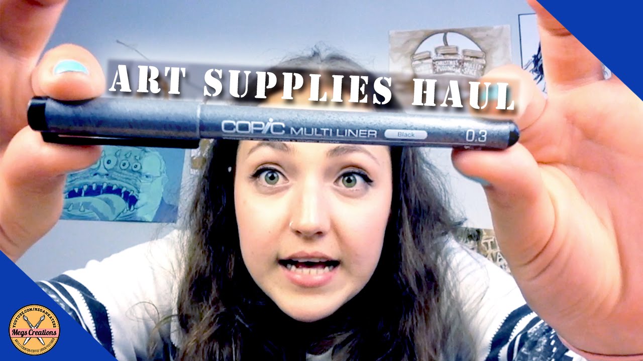ART SUPPLIES HAUL☆ YouTube
