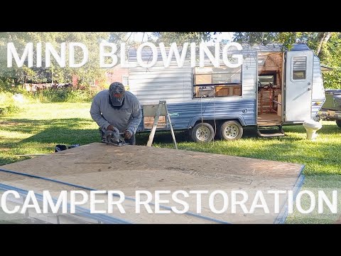 THIS "CAMPER RESTORATION" IS GOING TO "BLOW YOUR MIND" | Part 5