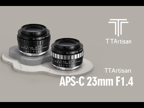 TTArtisan 23mm F1.4 APS-C Lens for E/FX/EOS-M/M43 Mount