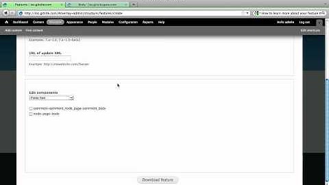 73. How to organize features and implications of getting everything into code (a Drupal how-to)