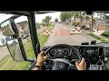 POV Driving Scania R450 narrow roads  Yerseke Netherlands 🇳🇱  4k cockpit view