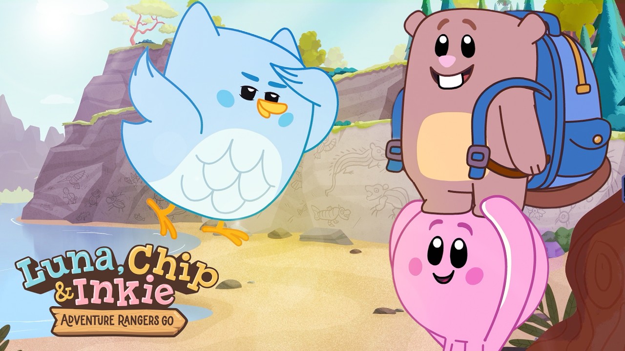The Teaching Rocks 🗺️ Full Episode 🥾 Luna Chip & Inkie