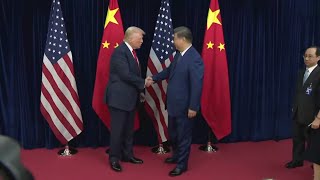 Trump calls China talks 'amazing'