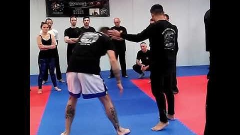Sifu Abe Santos explains to go where your opponent is not using Footwork in Jun Fan Jeet Kune Do!