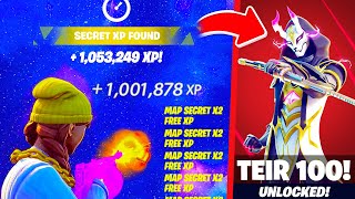 New INSANE XP GLITCH Fortnite Chapter 4 (50,000 XP PER MINUTE)