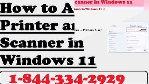 How to Add Printer and Scanner in Windows 11 | 123 HP com Setup Print Scan | HP Printer Setup Video
