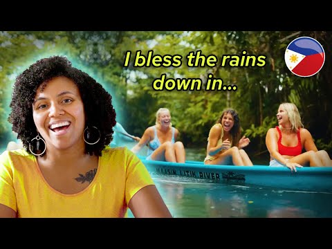 1999 travel agency ad much? | Delightful Philippines 🇵🇭 Music Travel Love | M-Angel REACTION