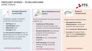 Horizon Europe: Introduction and structure
