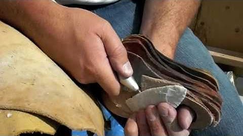 flint knapping part four of four