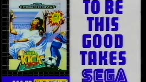 Super Kick Off - Sega Mega Drive Advert - Chris Barrie - 1992