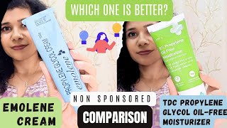 Emolene cream 🆚 The derma co propylene glycol oil-free Moisturizer | Which one is better?