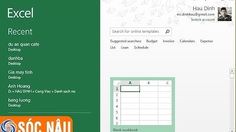 Cách chỉnh thời gian lưu tự động trong Excel