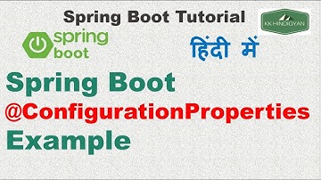 Spring Boot @ConfigurationProperties Example | How to read external properties file in spring boot ?