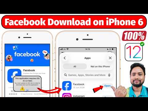 iPhone 6 Me Facebook Kaise Download Kare How to Install Facebook on iPhone 6 Facebook For iOS 12