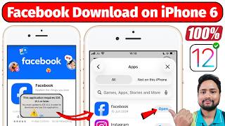 iPhone 6 Me Facebook Kaise Download Kare | How to Install Facebook on iPhone 6 | Facebook For iOS 12 screenshot 5