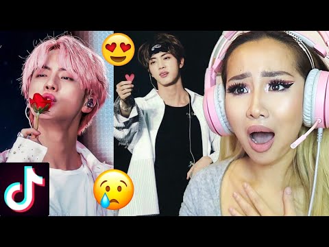 MIXED EMOTIONS! 😍😭 BTS JIN TIKTOK COMPILATION 💜 | REACTION