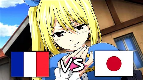LUCY : VF vs VO / FAIRY TAIL