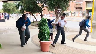 Super Funny Reactions! Bushman Prank