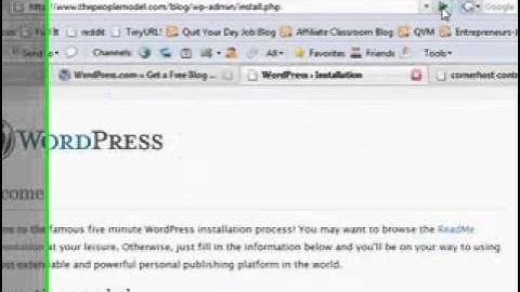 WordPress Installation Tutorial - Part 4 000WebHost FREE web hosting